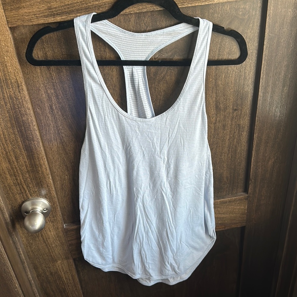 Lululemon love tank in pastel blue